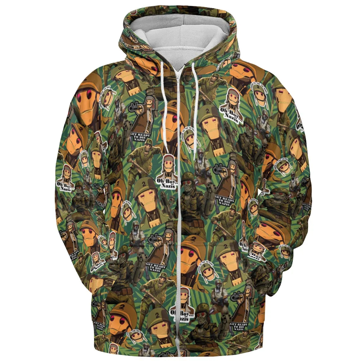 All-over Print Hoodie - PR84SECD