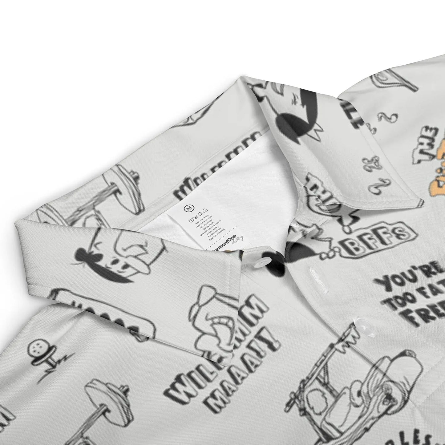 AOP Men/Women Polo Shirt - U3UP6PZ7