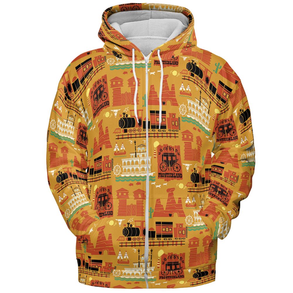All-over Print Hoodie - 6Y8M9KBT -  - 3