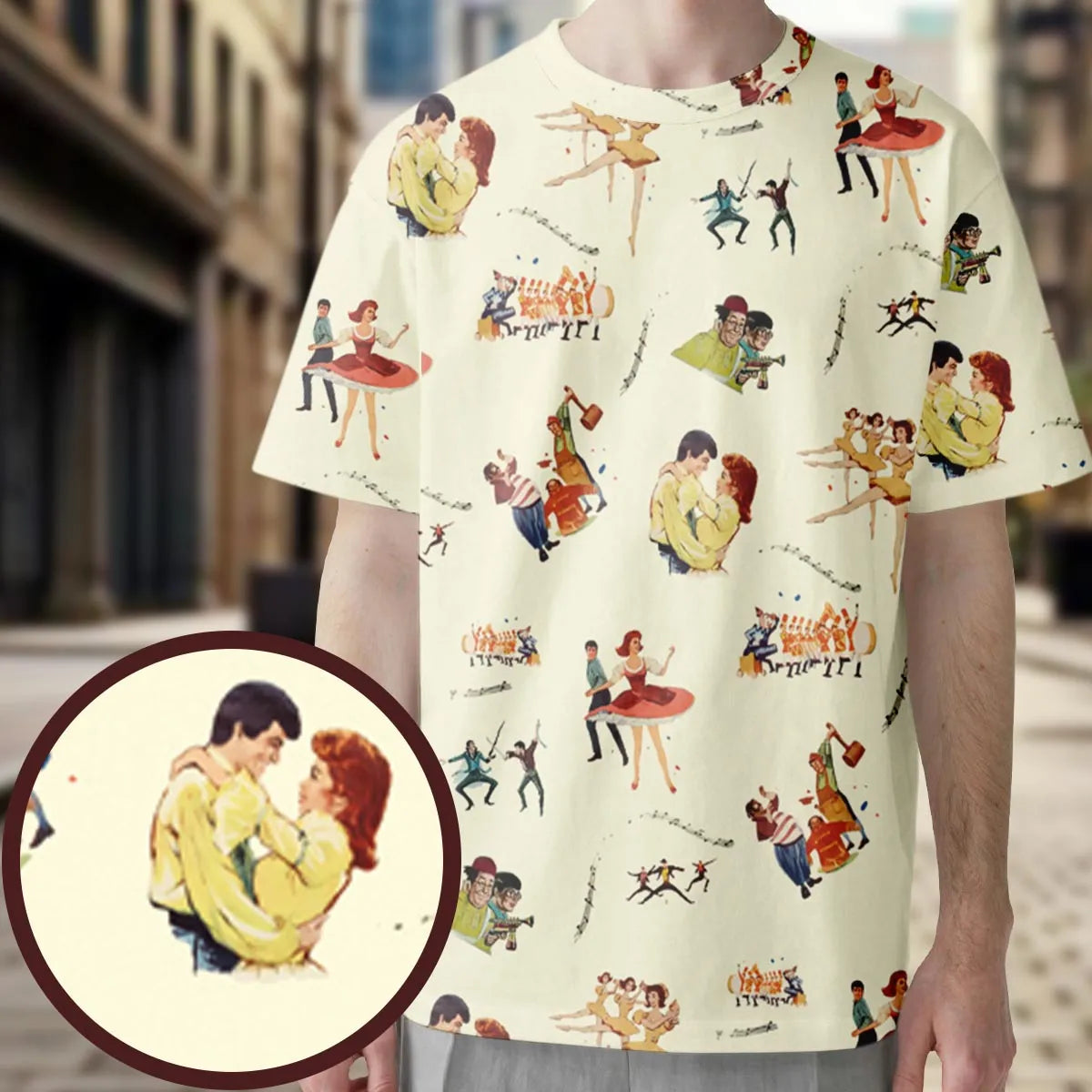 All-Over Print Unisex T-Shirt - B97LUF9Y
