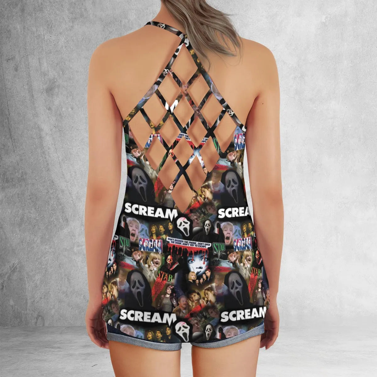 Criss Cross Tank Top - FGQ2MQ9S