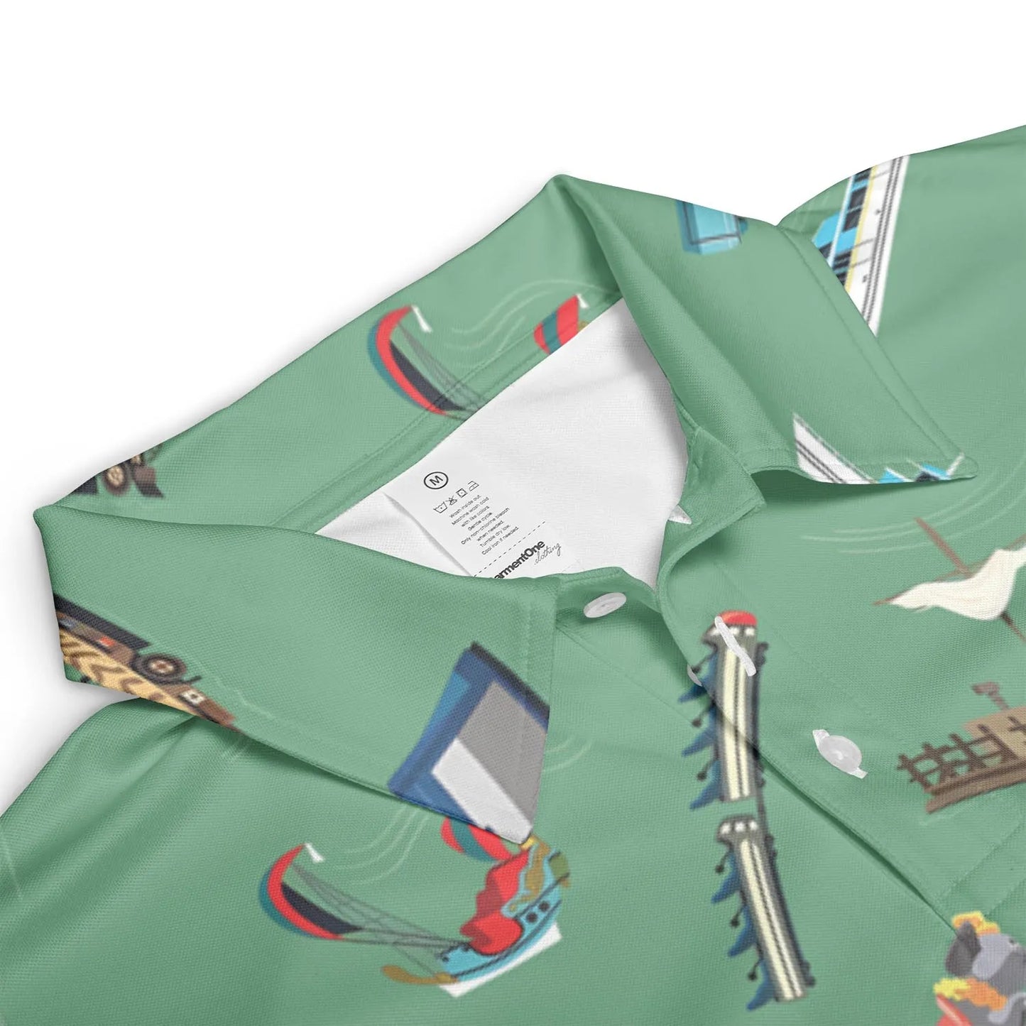 AOP Men/Women Polo Shirt - EMS18K9R