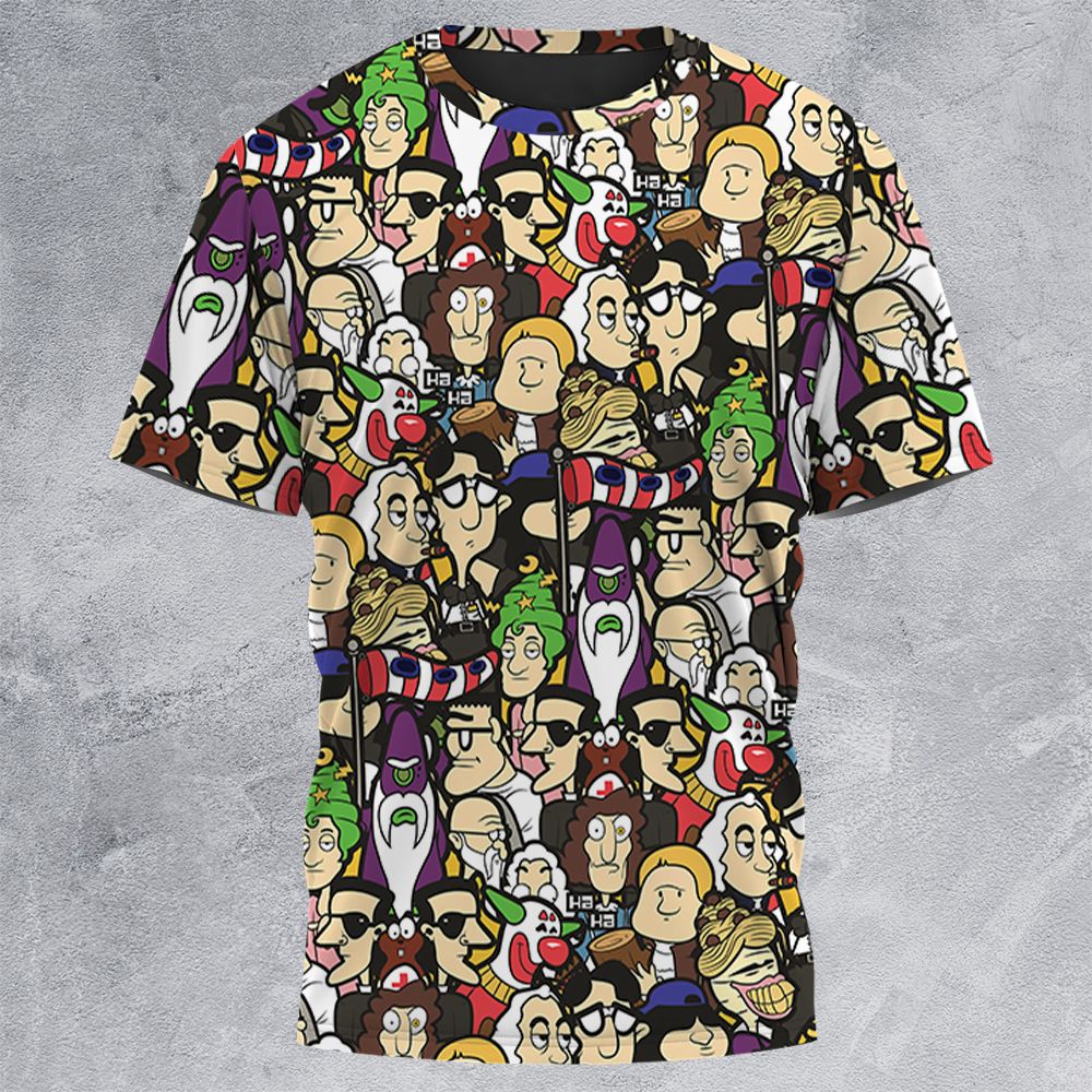 All-Over Print Unisex T-Shirt - 26HEWGPG -  - 3