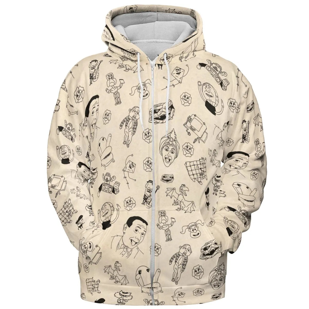 All-over Print Hoodie - PTBUZDHP