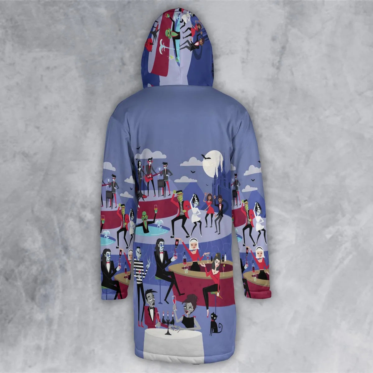 Hooded Cloak Coat - 6WKQBGST