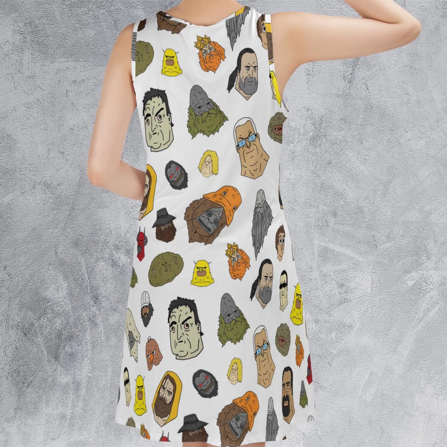 Sleeveless Dress - VXCTY7JM