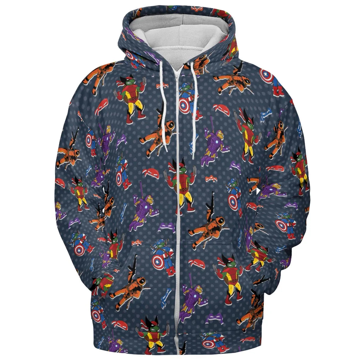 All-over Print Hoodie - WQXYUHS5
