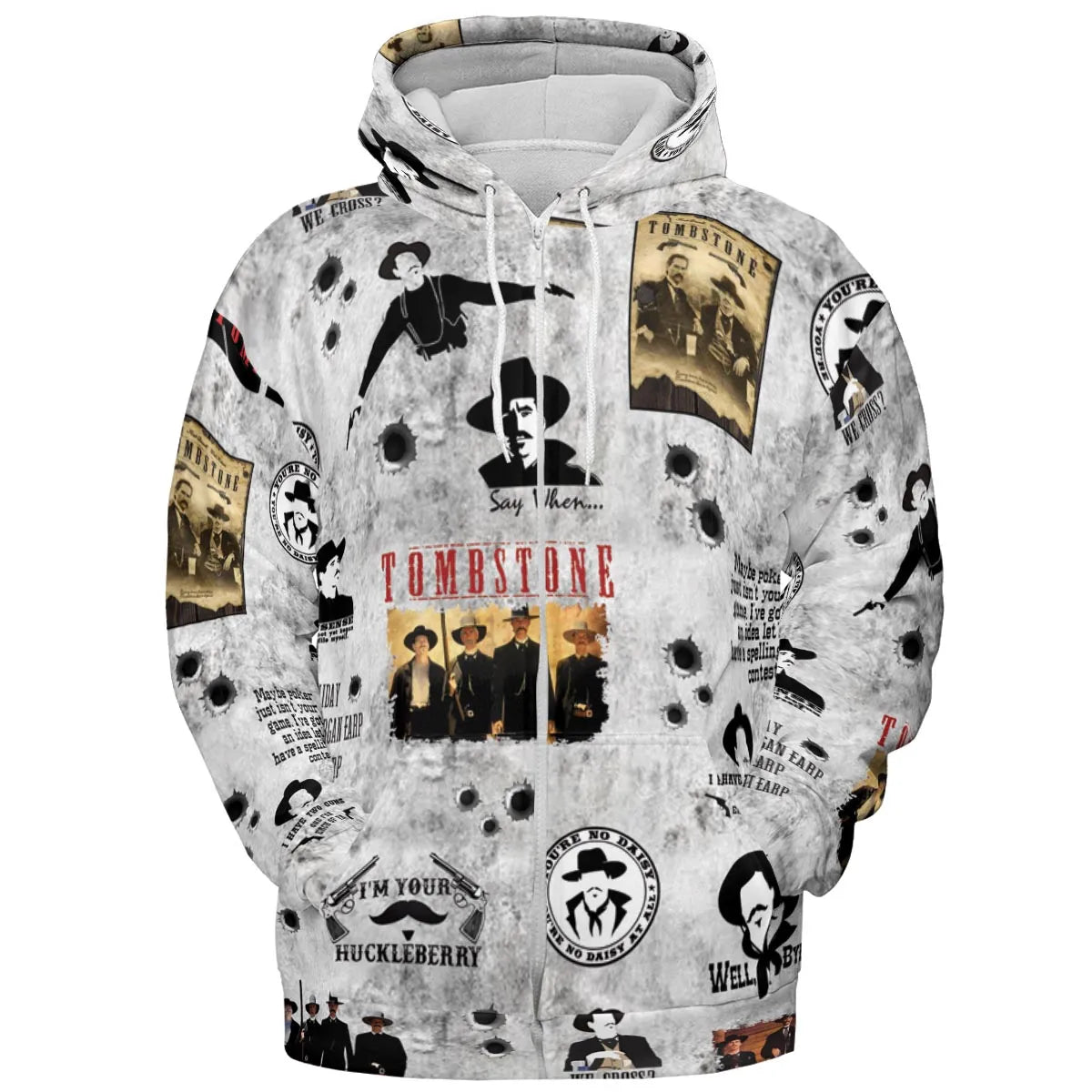 All-over Print Hoodie - 9B45D5PH