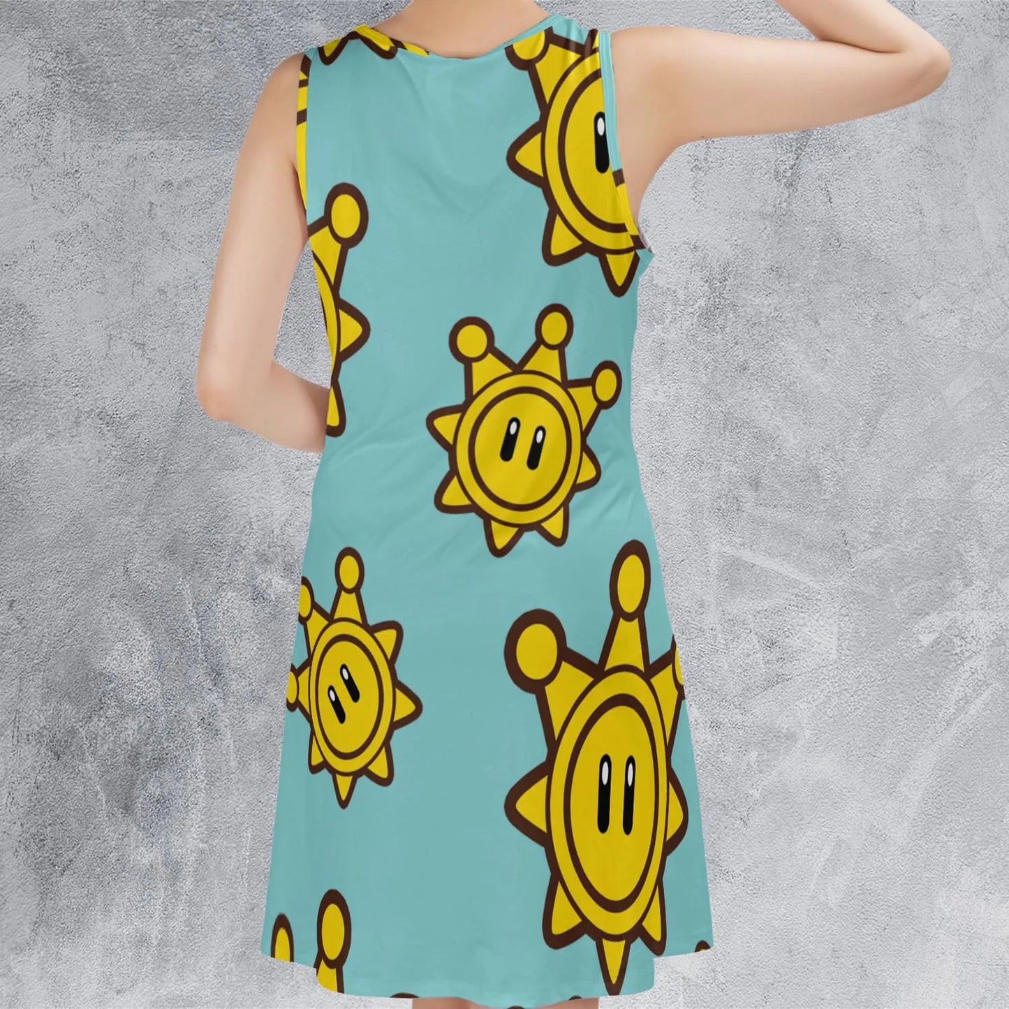 Sleeveless Dress - RJGJWDSA