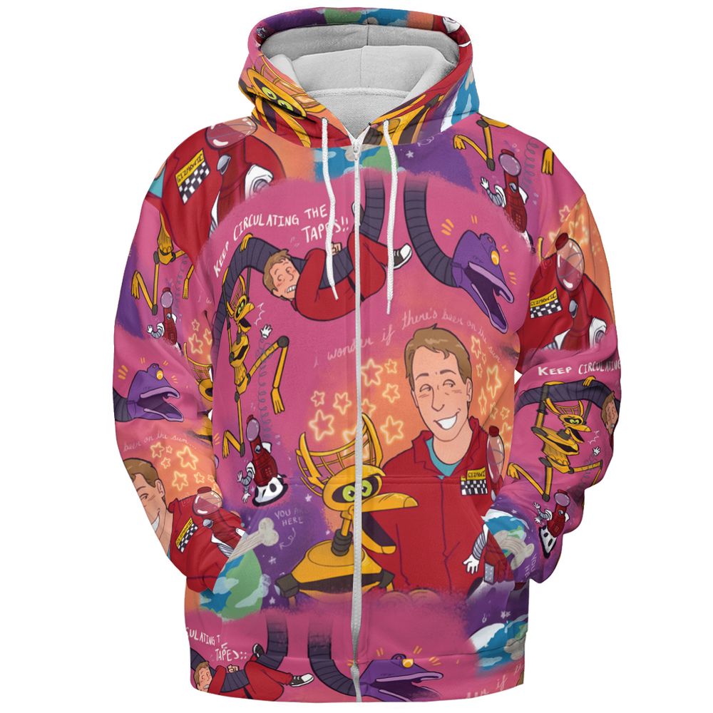 All-over Print Hoodie - F3LVUZF7 -  - 3