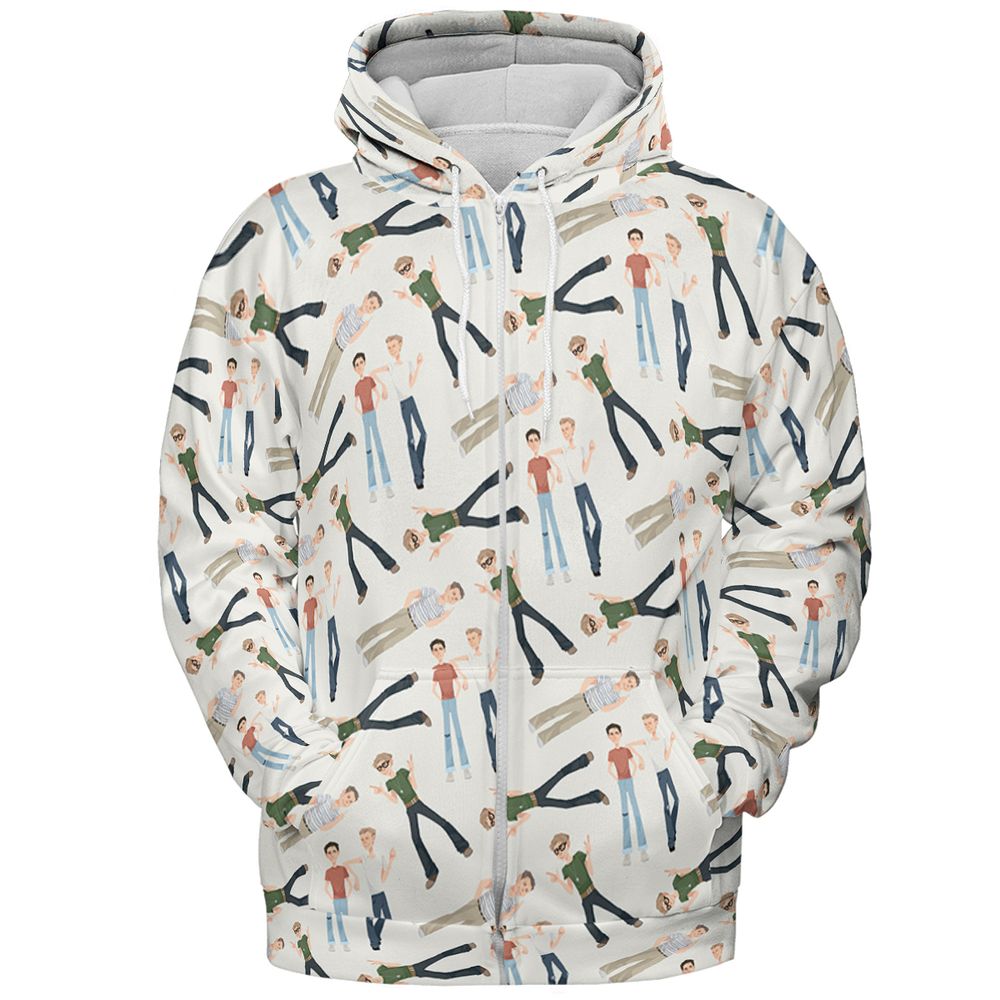 All-over Print Hoodie - HXWPDQCC -  - 3