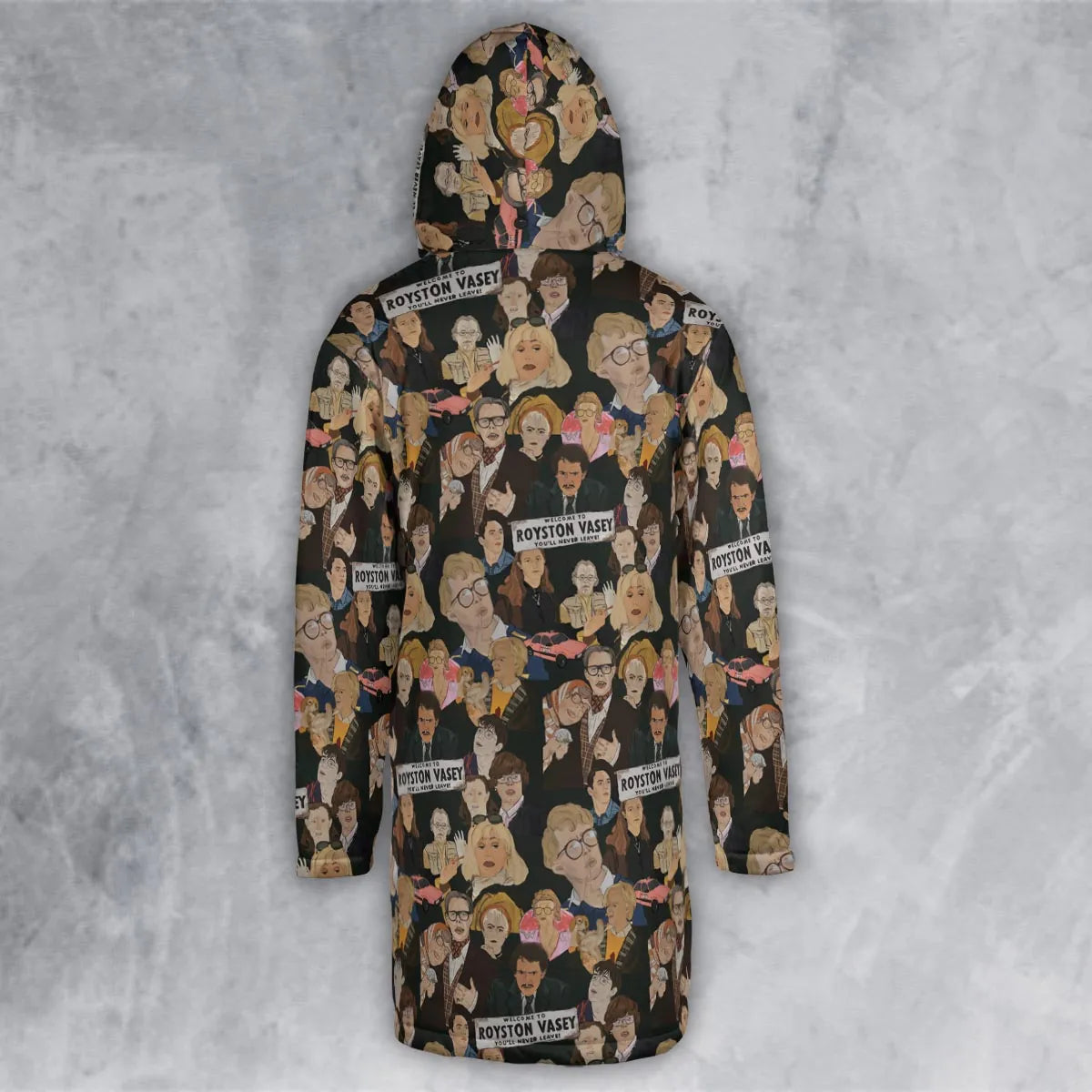 Hooded Cloak Coat - 7TZPGJP3