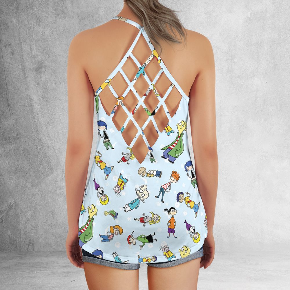 Criss Cross Tank Top - QC2FNC58 -  - 3