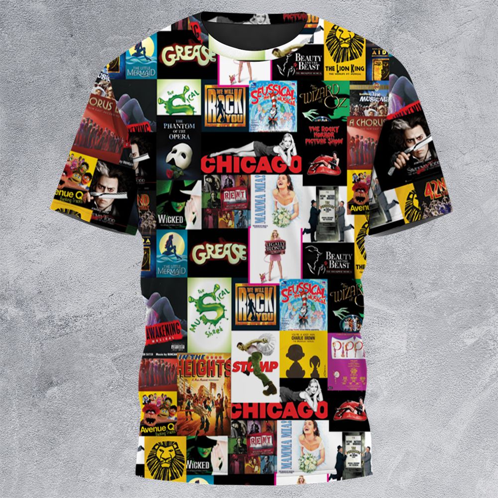 All-Over Print Unisex T-Shirt - X3U71UBD -  - 3