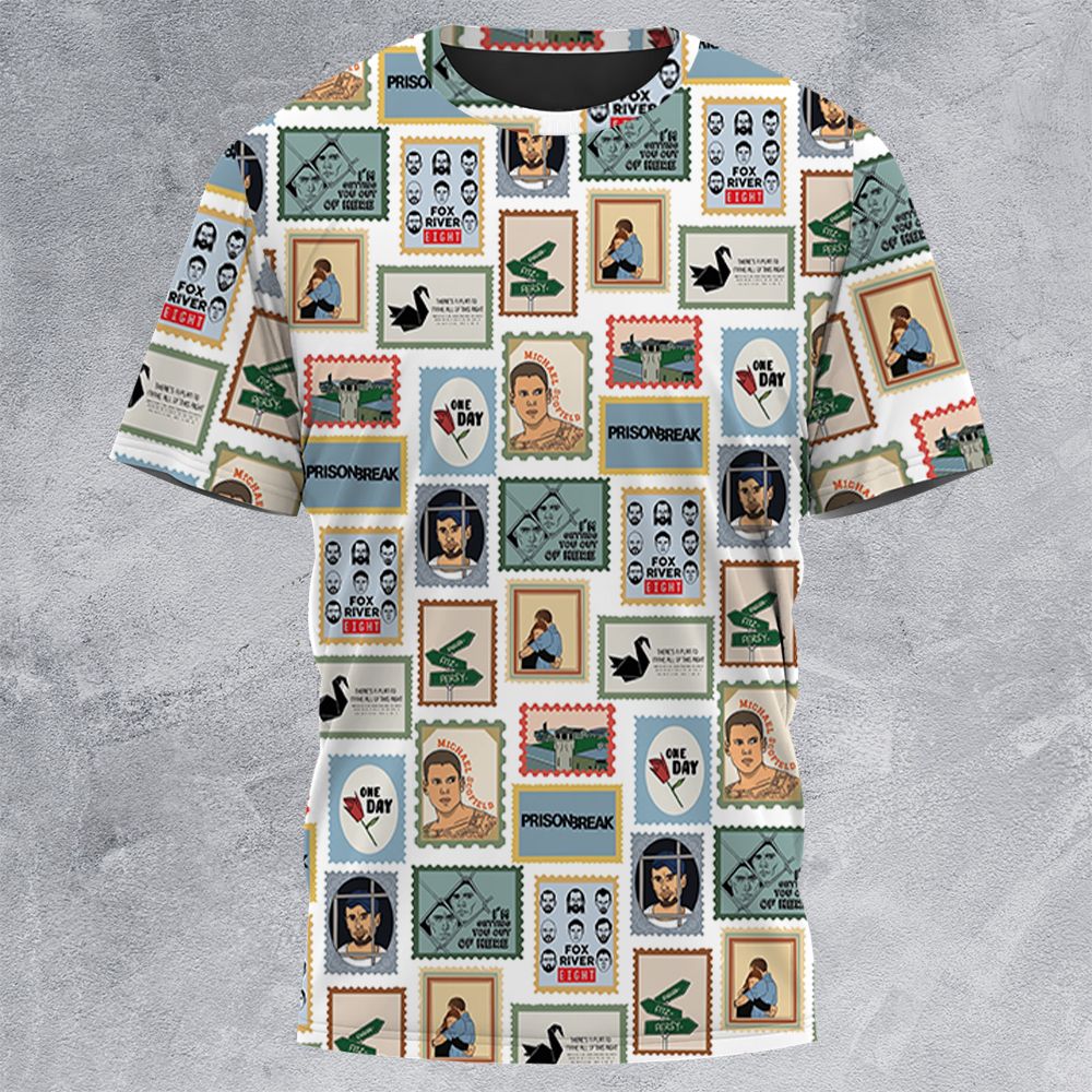 All-Over Print Unisex T-Shirt - SMW6EL7L -  - 3