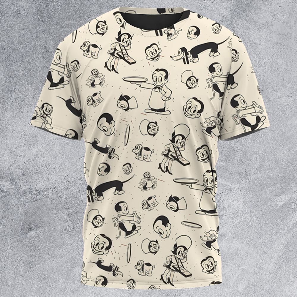All-Over Print Unisex T-Shirt - 7GBAK3J1 -  - 3