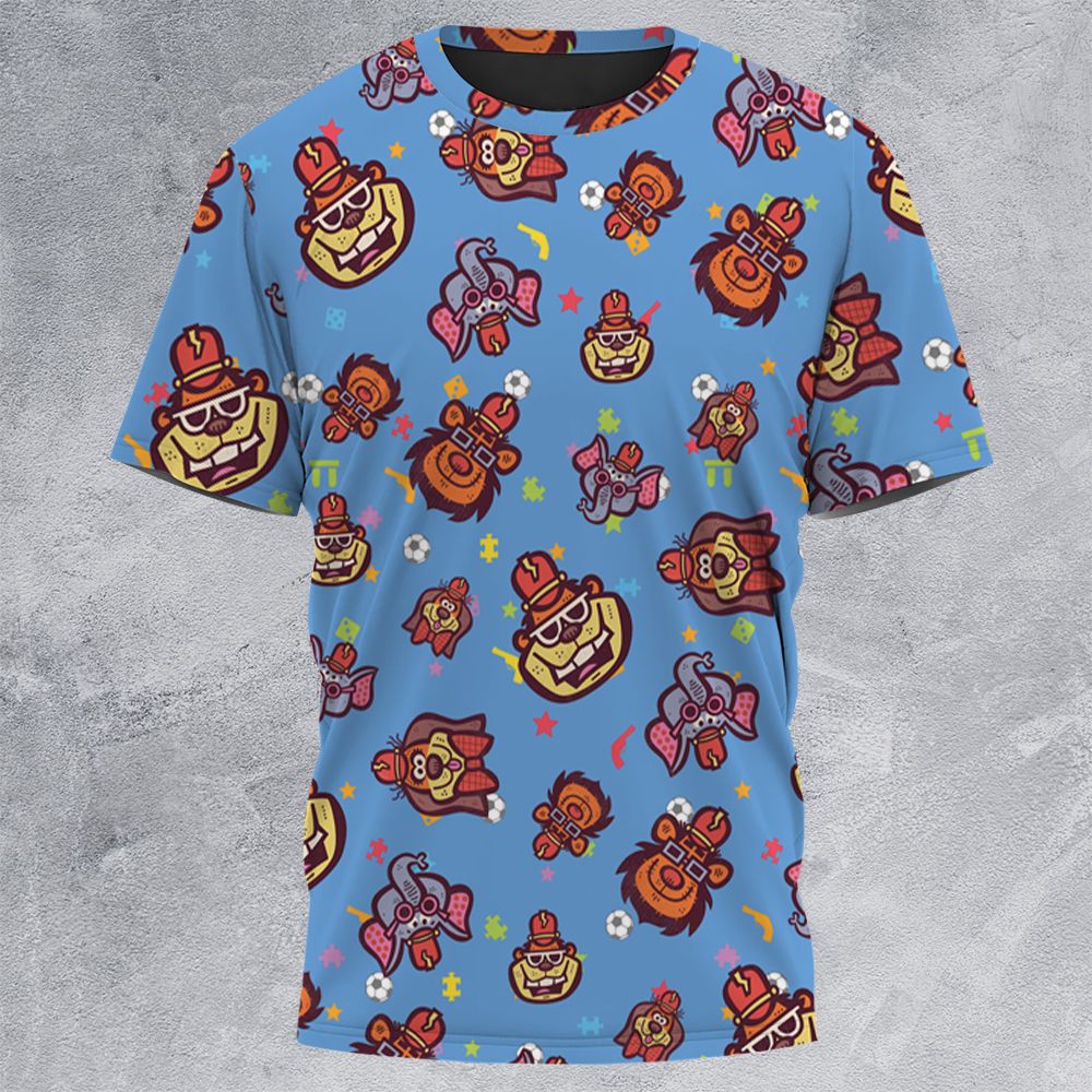 All-Over Print Unisex T-Shirt - J5R85AH3 -  - 3