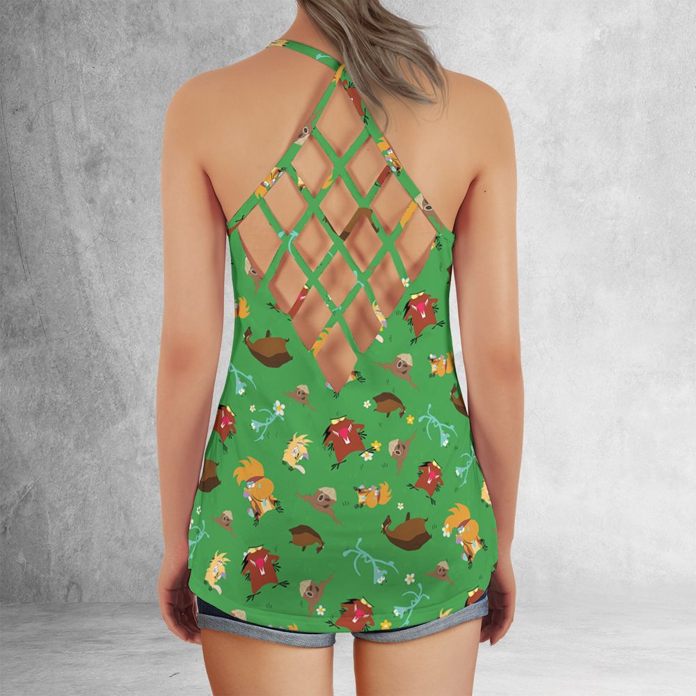 Criss Cross Tank Top - N1J27BW4 -  - 3