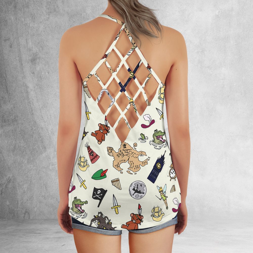 Criss Cross Tank Top - 93KUAAYT -  - 3