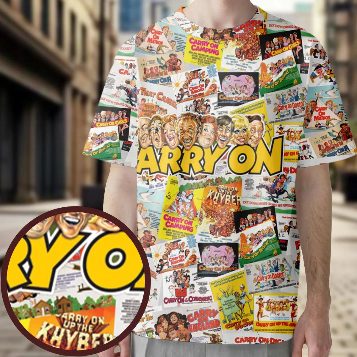 All-Over Print Unisex T-Shirt - QSRCCLGM