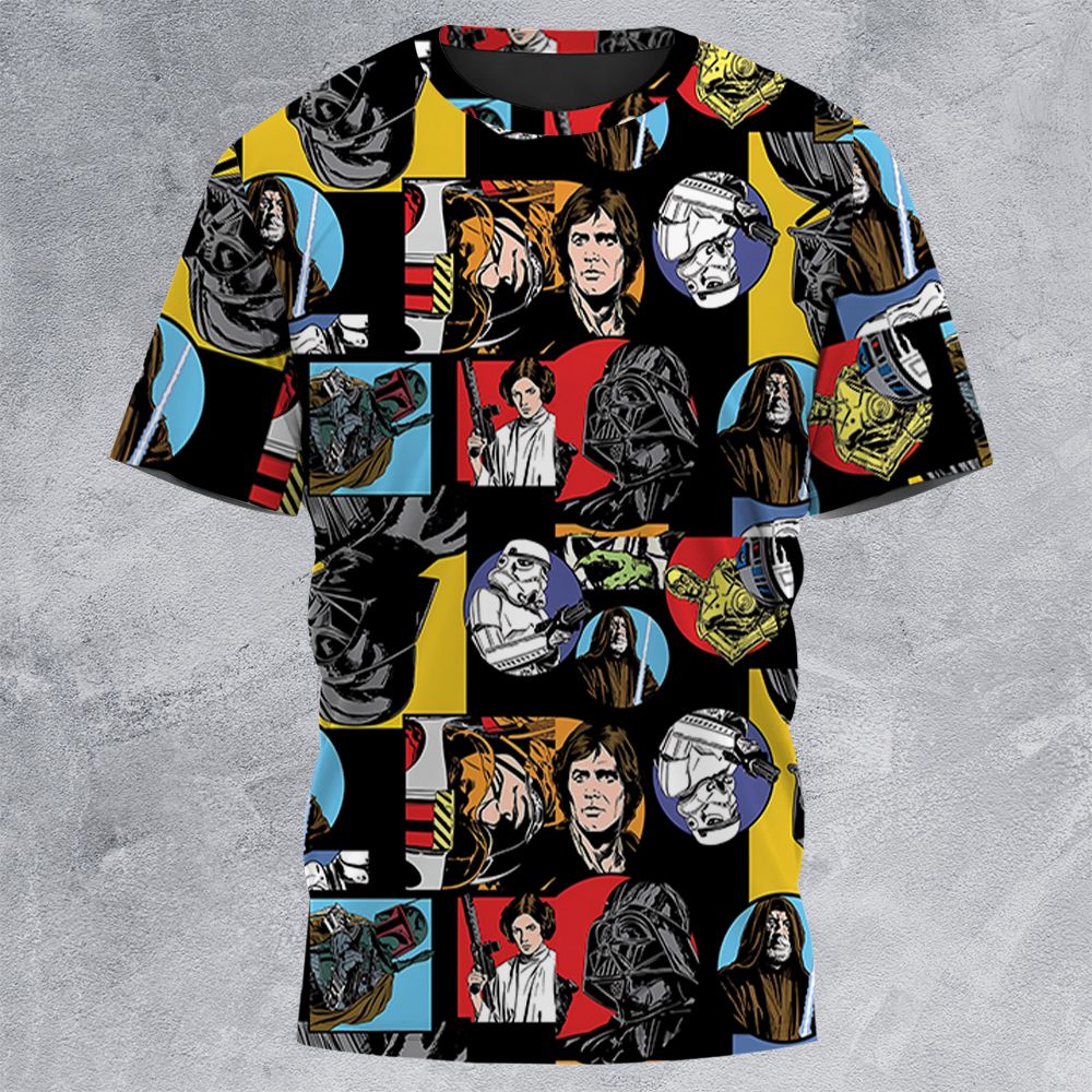 All-Over Print Unisex T-Shirt - AW8R8VHB -  - 3