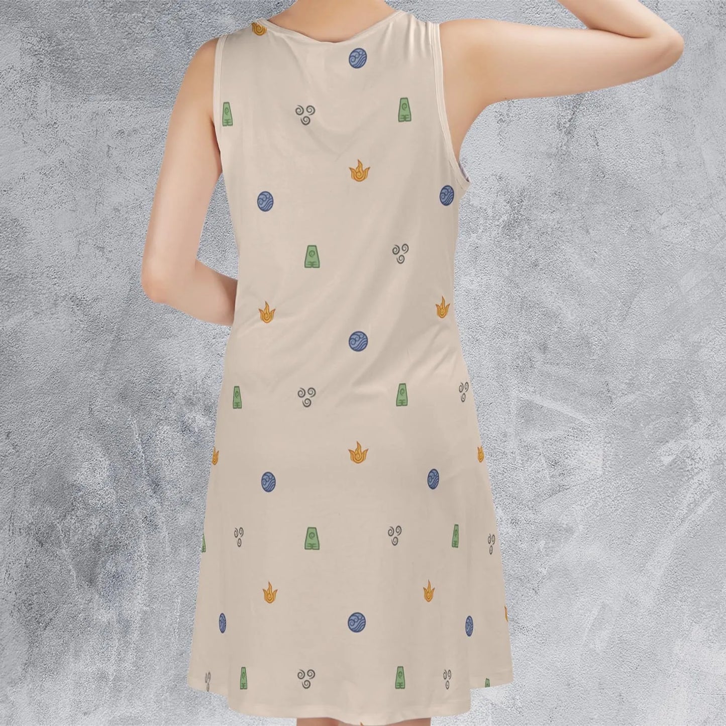 Sleeveless Dress - F5Z7TDPX