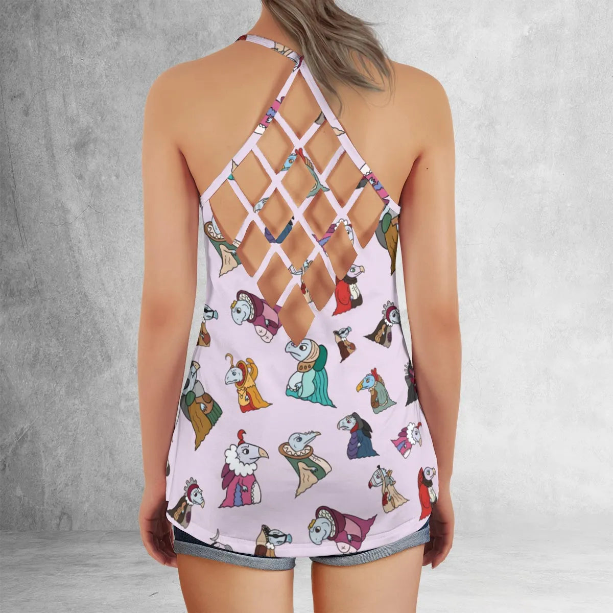 Criss Cross Tank Top - ECKUGE7B
