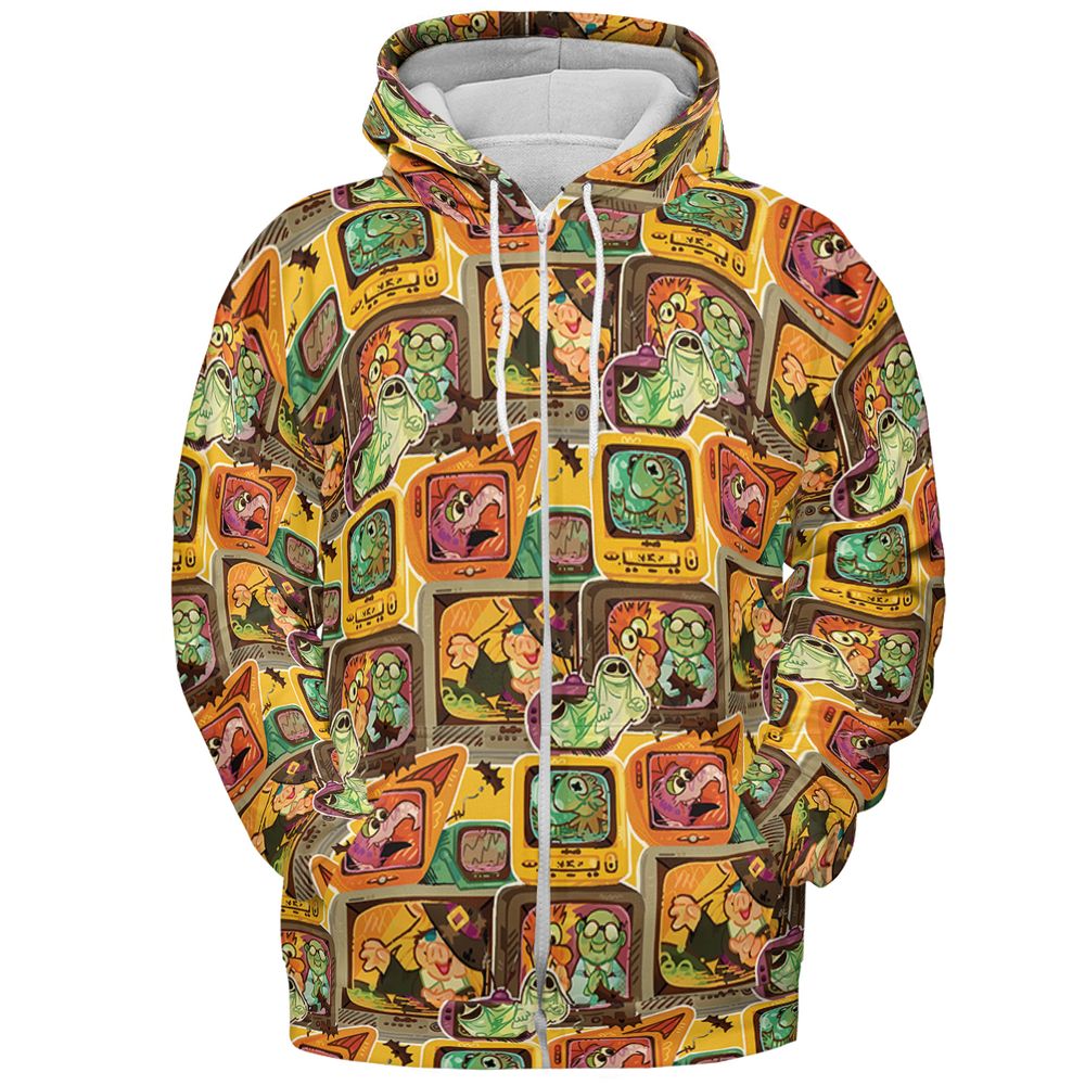 All-over Print Hoodie - RCD9LV5Q -  - 3