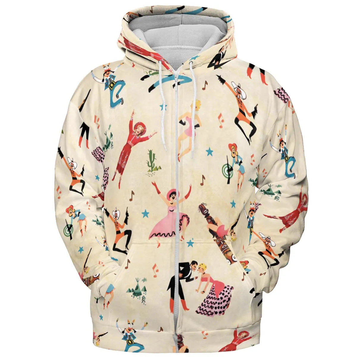 All-over Print Hoodie - YVRF5TGU
