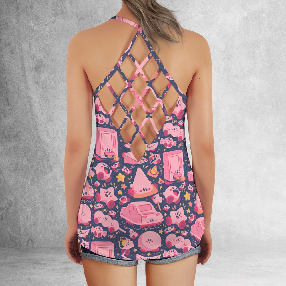 Criss Cross Tank Top - Y5FSGL9T -  - 3