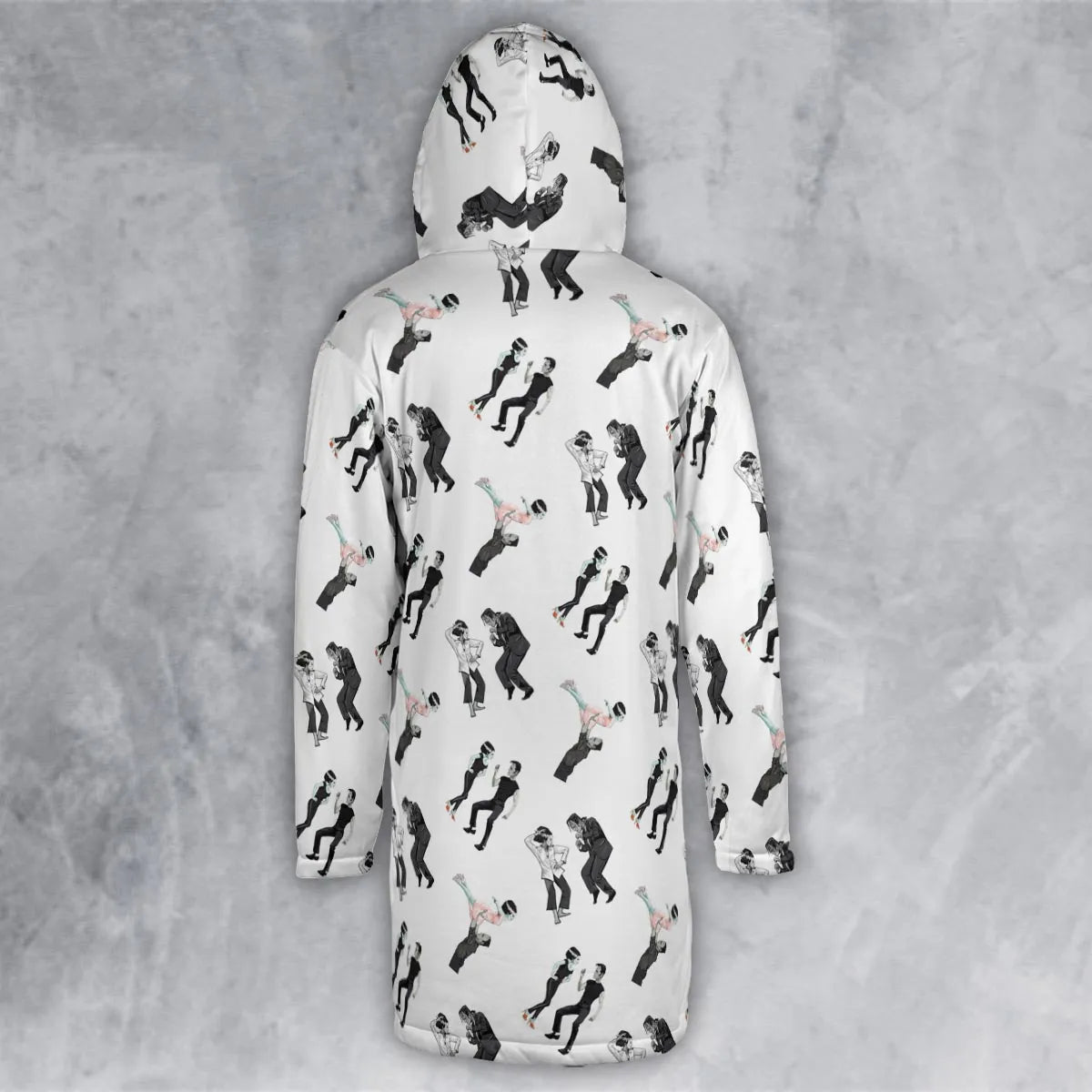 Hooded Cloak Coat - J6EWX1JQ