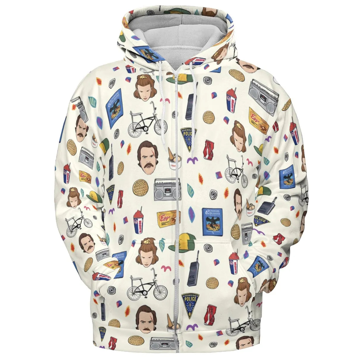 All-over Print Hoodie - FNSN42VQ
