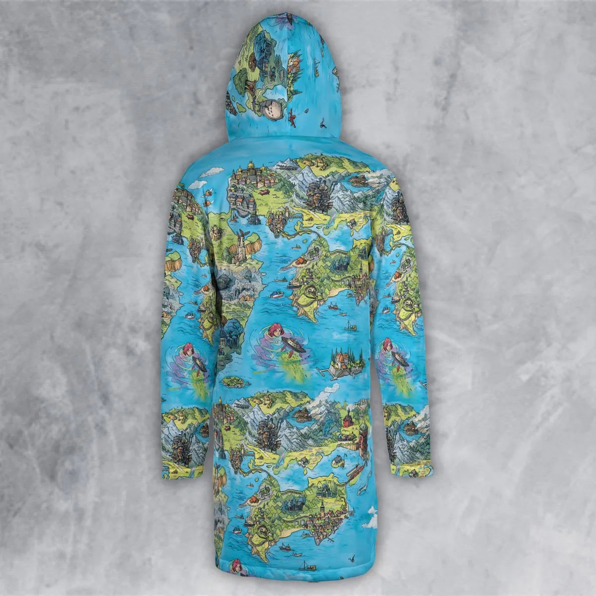 Hooded Cloak Coat - C4PQ1SPK