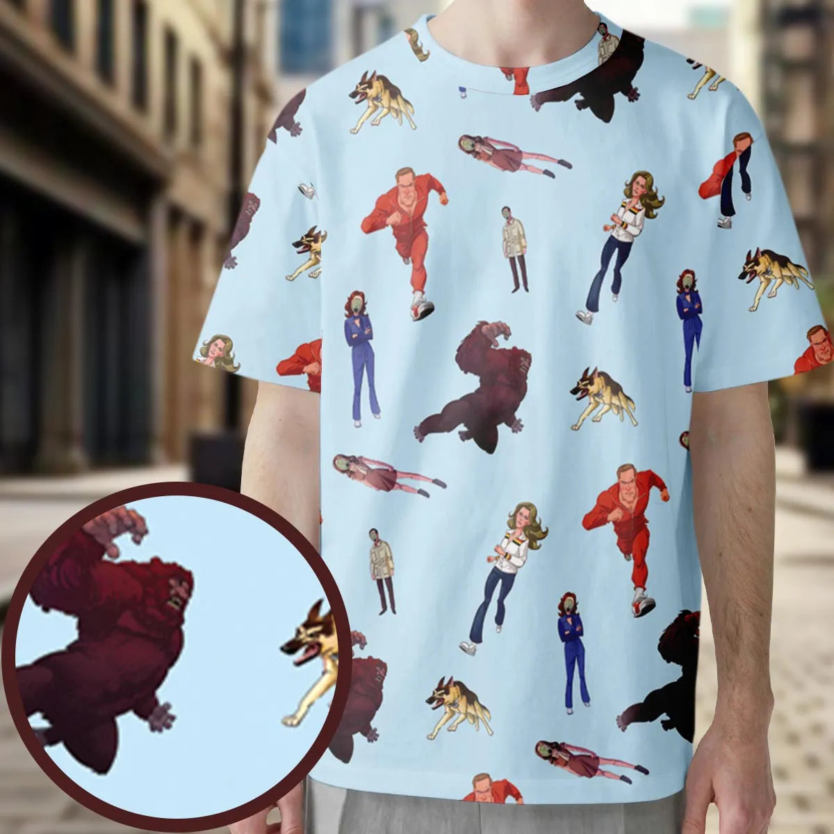 All-Over Print Unisex T-Shirt - A3ASWAA4