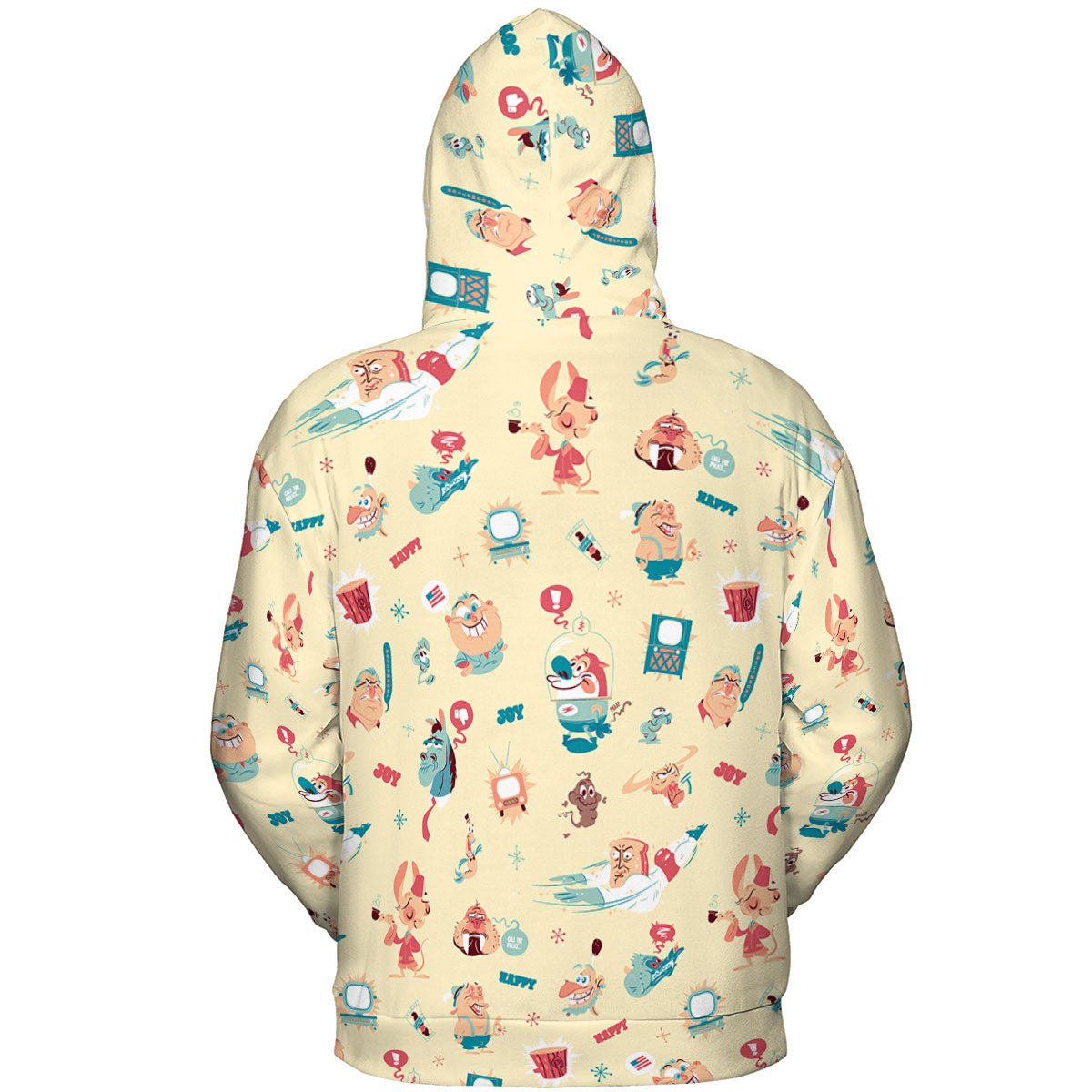 All-over Print Hoodie - QRFKLST7