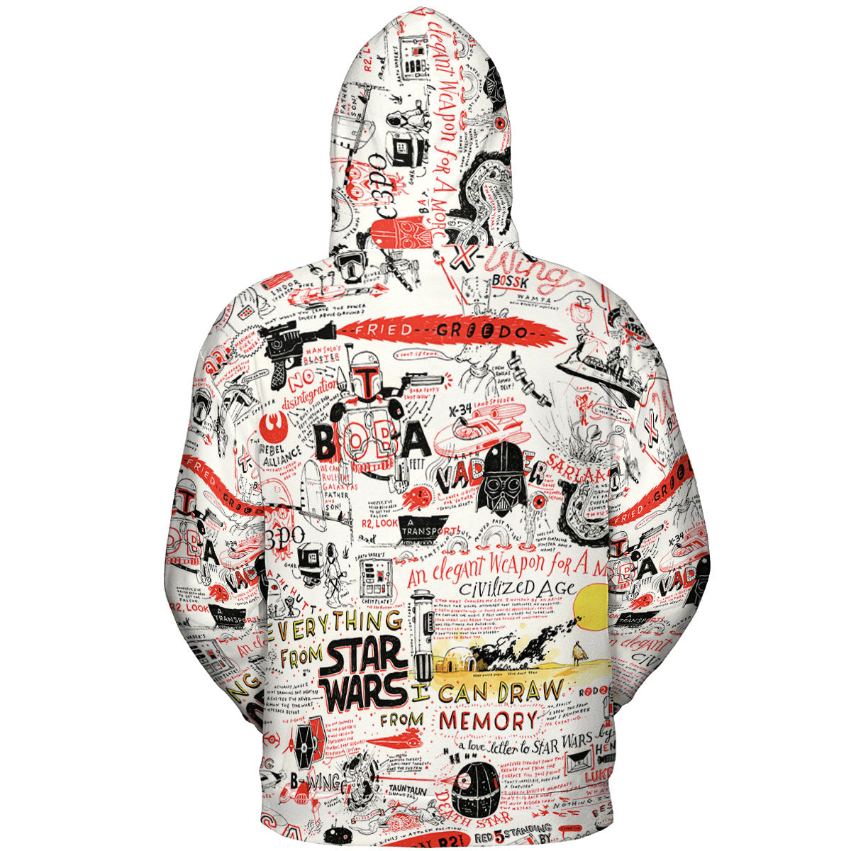 All-over Print Hoodie - MM4CG2FY