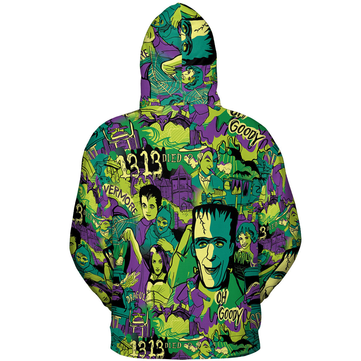 All-over Print Hoodie - 9HXVPMZR