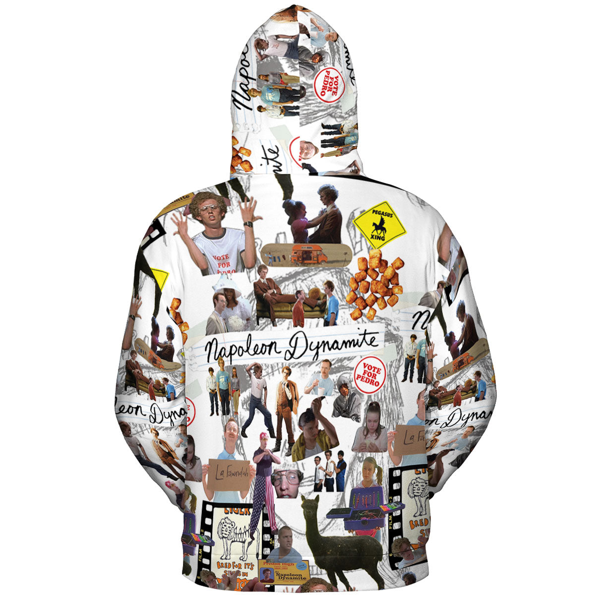 All-over Print Hoodie - ZJGPVZDX