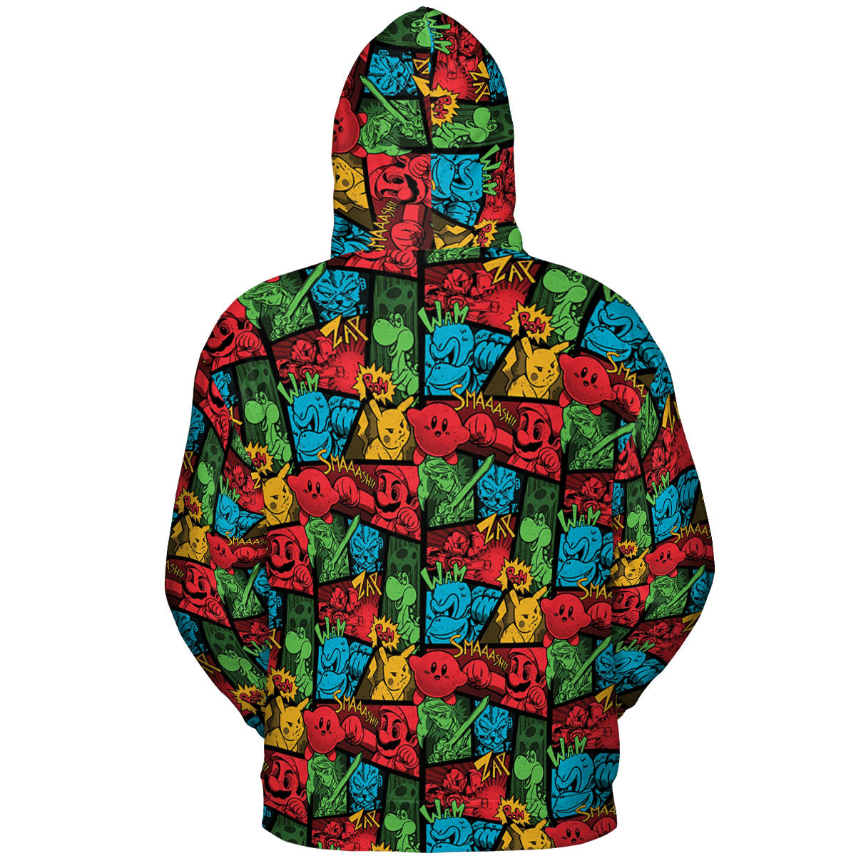 All-over Print Hoodie - 2KM6UTDG