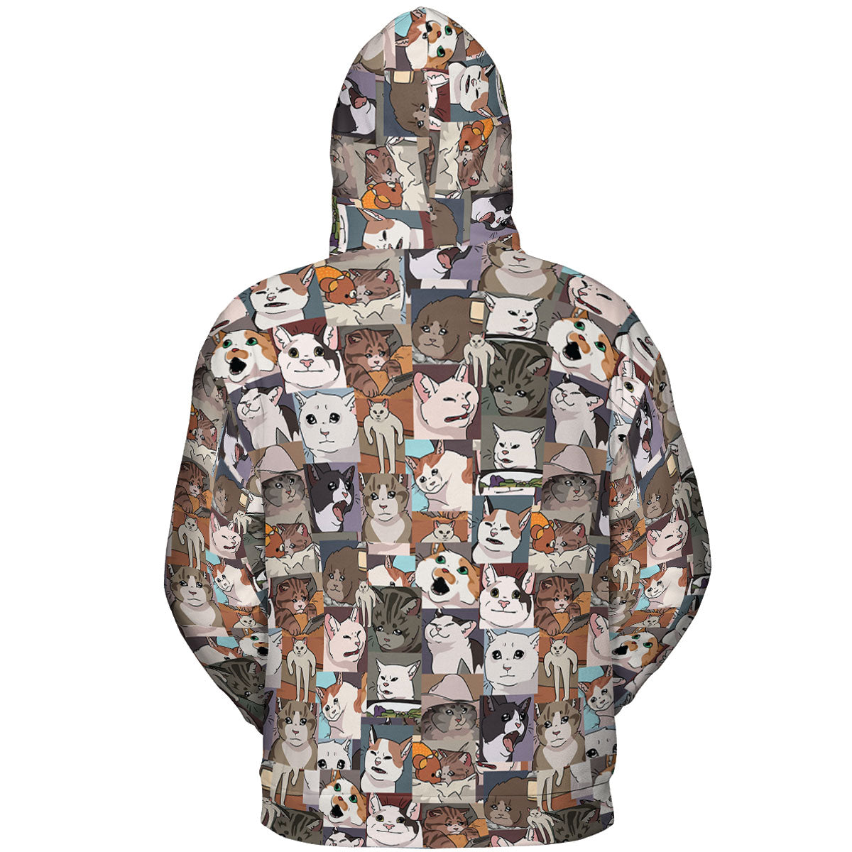 All-over Print Hoodie - SK8T2ABG