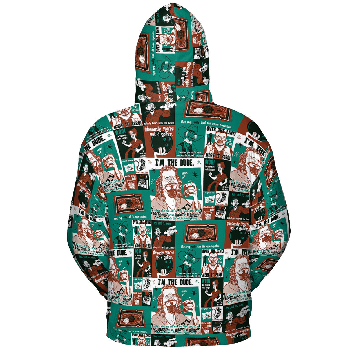 All-over Print Hoodie - ZVDTTNHB
