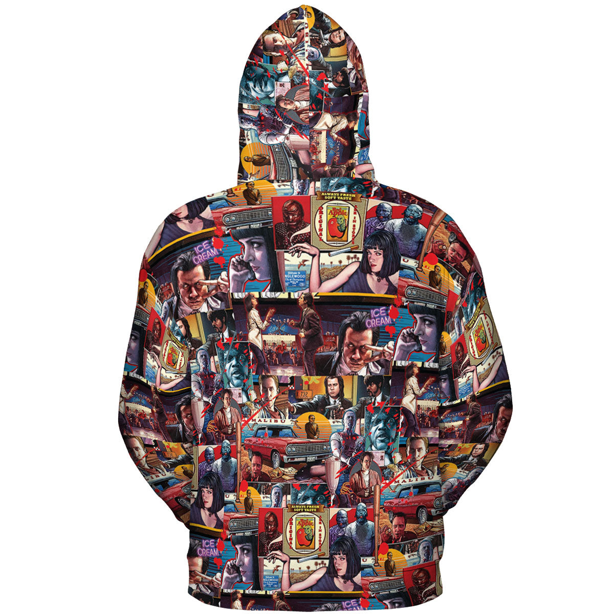 All-over Print Hoodie - BJ49L1LW