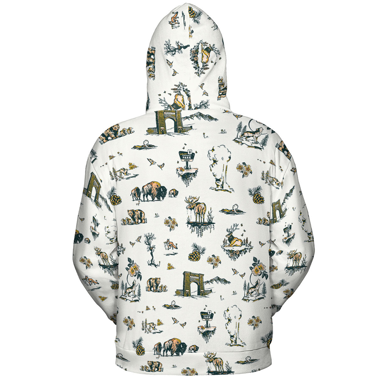 All-over Print Hoodie - TSHAZU6J