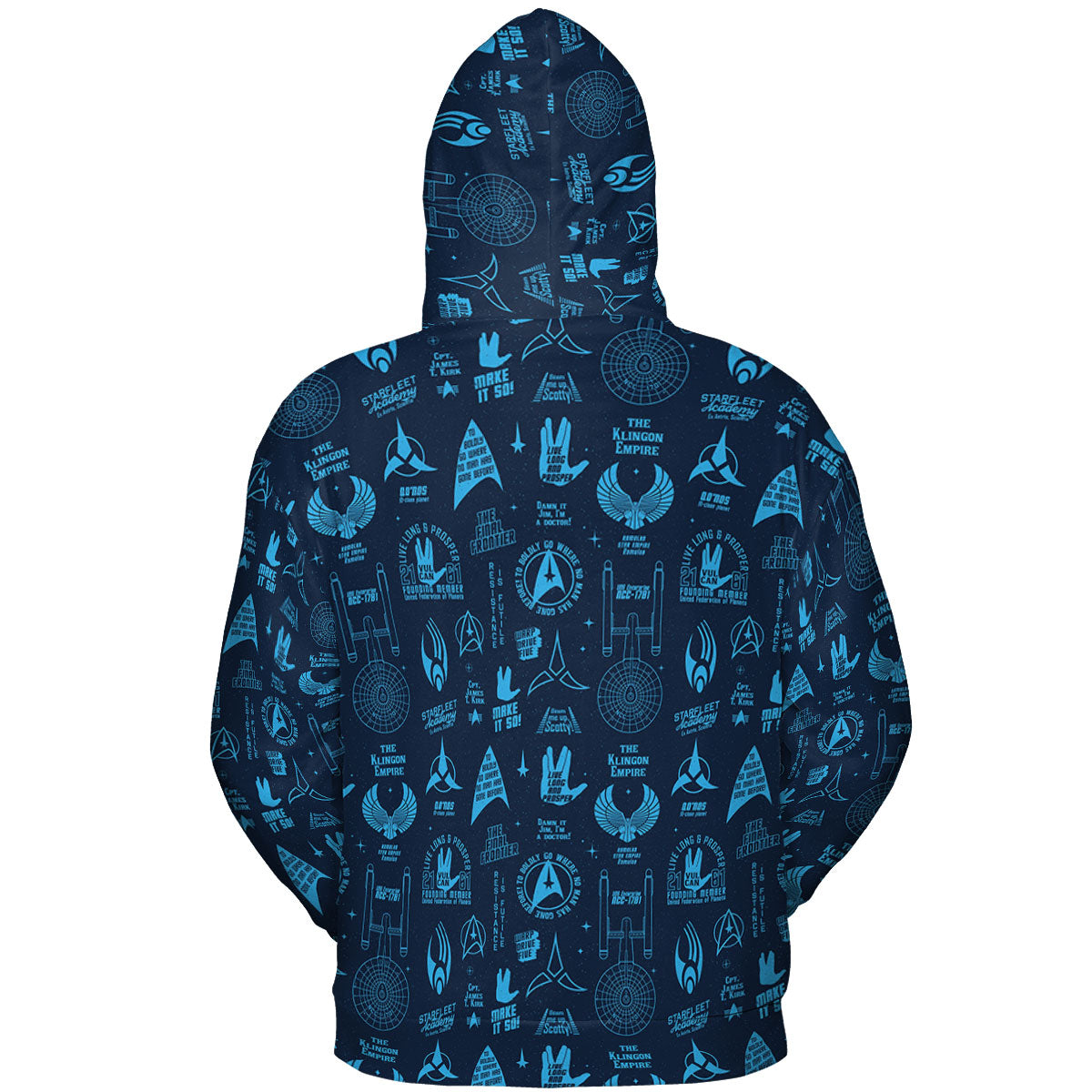 All-over Print Hoodie - X9CSTZCD