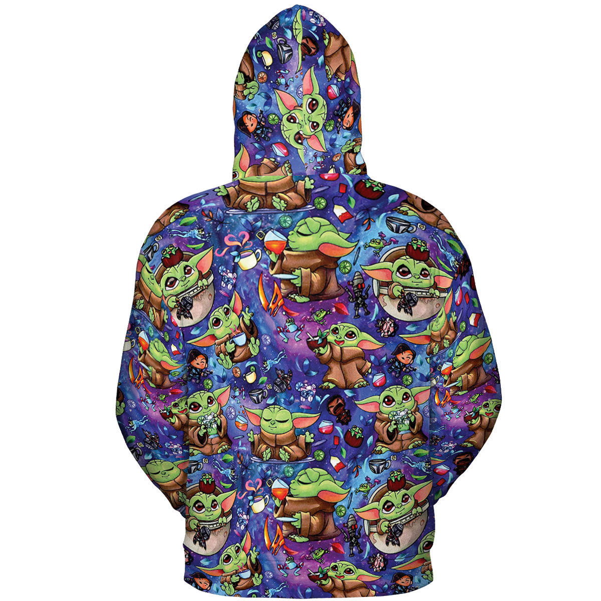 All-over Print Hoodie - 3LU4CDZR