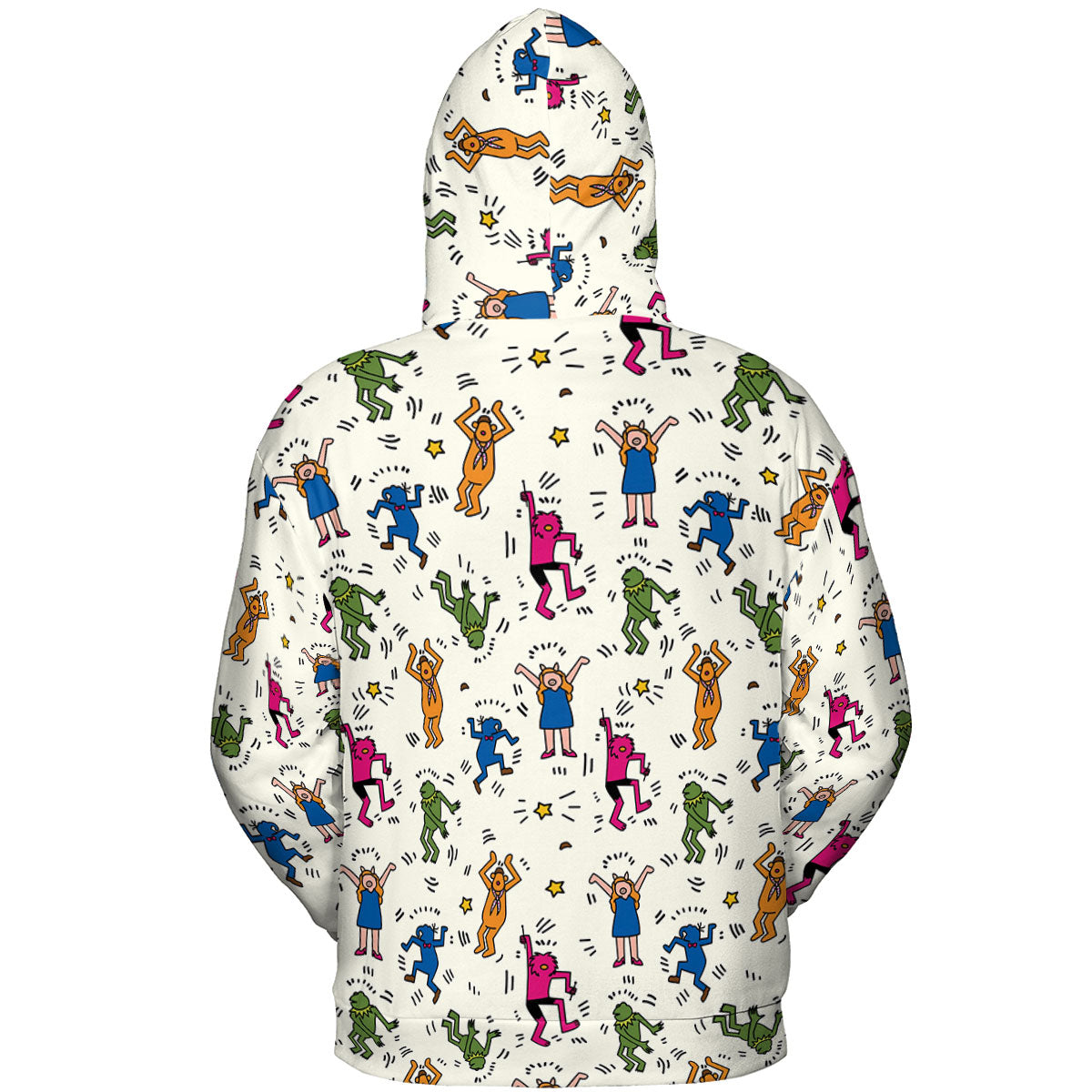 All-over Print Hoodie - 8882D354