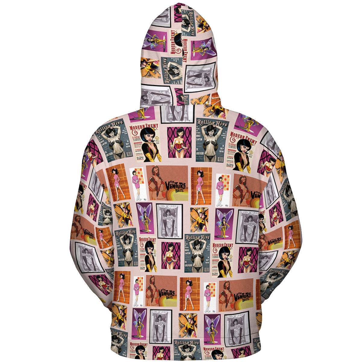 All-over Print Hoodie - 6K51FZQV