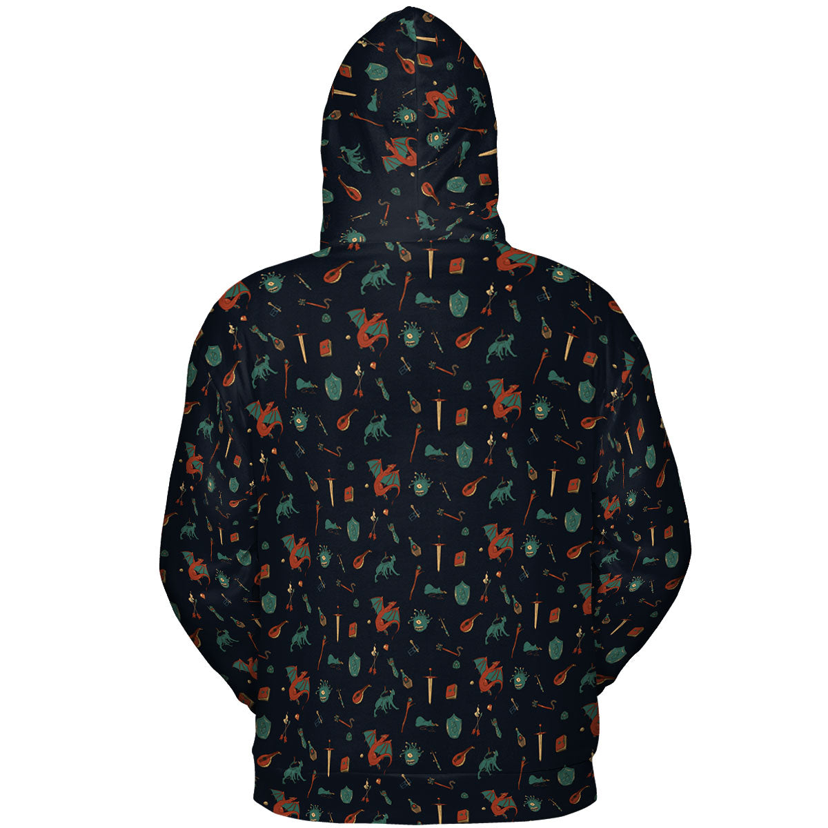 All-over Print Hoodie - KRCHFE7N