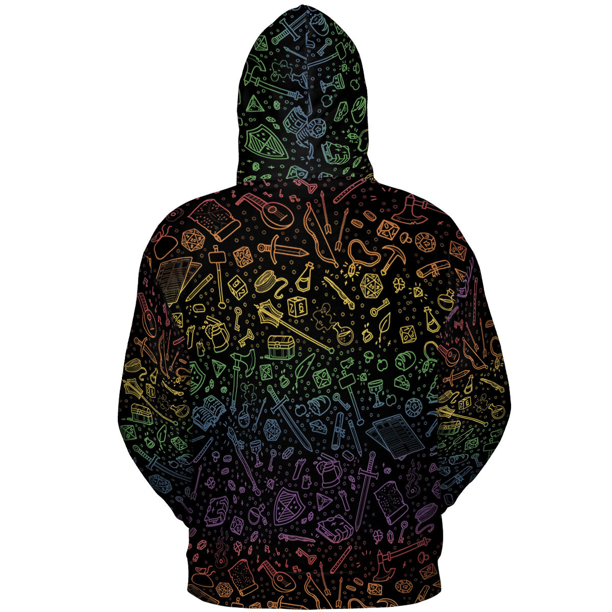 All-over Print Hoodie - 8FD3WX6C