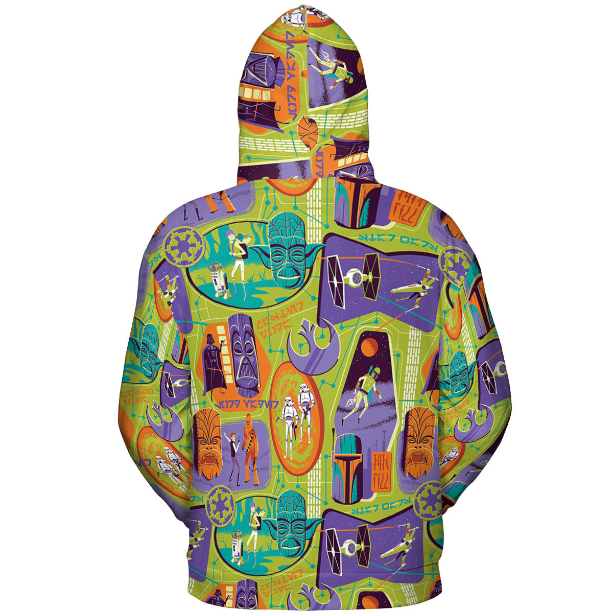 All-over Print Hoodie - X95TMHFF